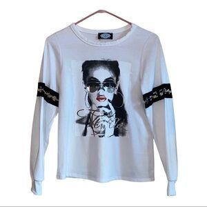 YMF | ladies fashion popover top